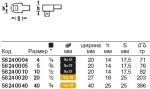 Сменный инструмент с жестким квадратом 734, размер 10 STAHLWILLE 58240010