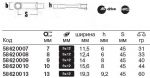 Накидной сменный инструмент 732G/10, 10 мм STAHLWILLE 58620010