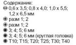 Набор двусторонних отверточных наконечников 4798 STAHLWILLE 96479801