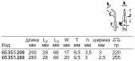 Плоскокруглогубцы с длинными губками для механика, форма B, 280 мм STAHLWILLE 65355280