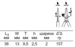 Плоскокруглогубцы для механика, 200 мм STAHLWILLE 65385200