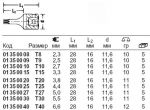 Отверточная насадка 44KTX, T25 STAHLWILLE 01350025