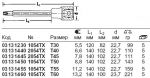 Отверточная насадка 1054TX для внутренних TORX®-винтов, спец. длина, T30 STAHLWILLE 03131230