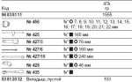 Набор инструментов ES 456/16/6 на вкладыше STAHLWILLE 96838111