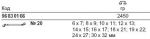 Набор TCS 20/10, 6x7–30x32 мм STAHLWILLE 96830166