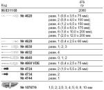 Набор TCS 4620/4660VDE+10767 STAHLWILLE 96831168