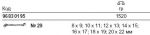 Набор TCS 29/7, 8x9–20x22 мм STAHLWILLE 96830195