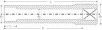 Торцовая насадка Spline-Drive 40aLSP, длинная, 7/32" STAHLWILLE 01021007, фото 2