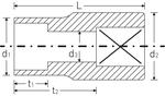 Головка торцевая 50aPSP, размер 9/16", L 38 мм, привод 1/2", профиль Spline-Drive 18 STAHLWILLE 03012034, фото 2