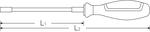Держатель бит 12504 с ручкой 1/4", длина 290 мм STAHLWILLE 18103016, фото 2