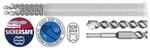 Набор буров SDS-plus, 5 шт., 10, 12, 14, 16, 20×400/450 мм STAHLWILLE 56090710