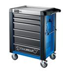 Тележка для инструмента 95/6 B PRO, 6 ящиков, 496×827×1020 мм, 750 кг, синяя, RAL 270 30 35 STAHLWILLE 81200161
