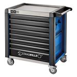 Тележка для инструмента 98/8 B PRO, 8 ящиков, 651×1001×1020 мм, 1400 кг, синяя, RAL 270 30 35 STAHLWILLE 81200173