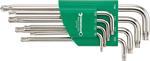 Набор ключей TORX с шаровым наконечником 10771/8, диапазон T9-T40, 8 шт STAHLWILLE 96432700